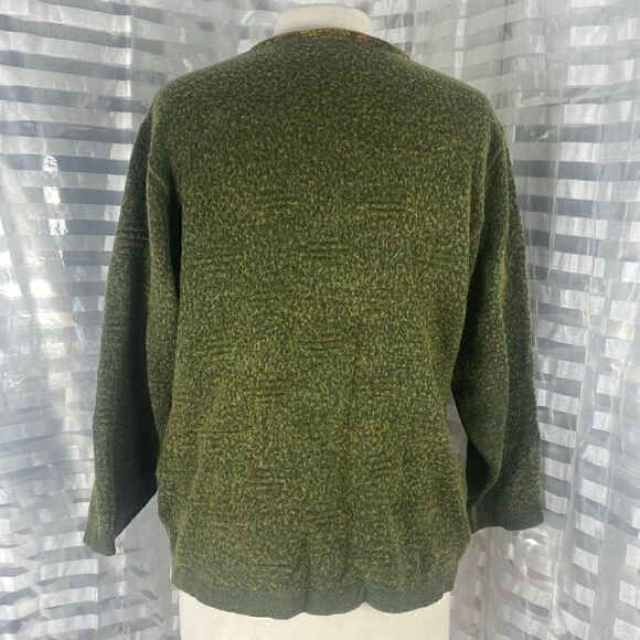 Eugen Klein Button Up Marino Wool Sweater - Picture 3 of 5